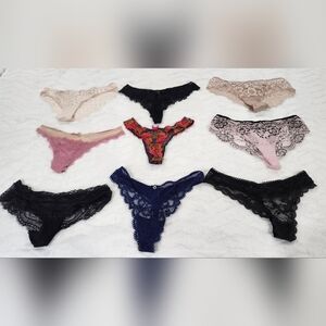 NWOT Lot of 9 panties Simone Perele, Victoria secret,  Montelle Size S